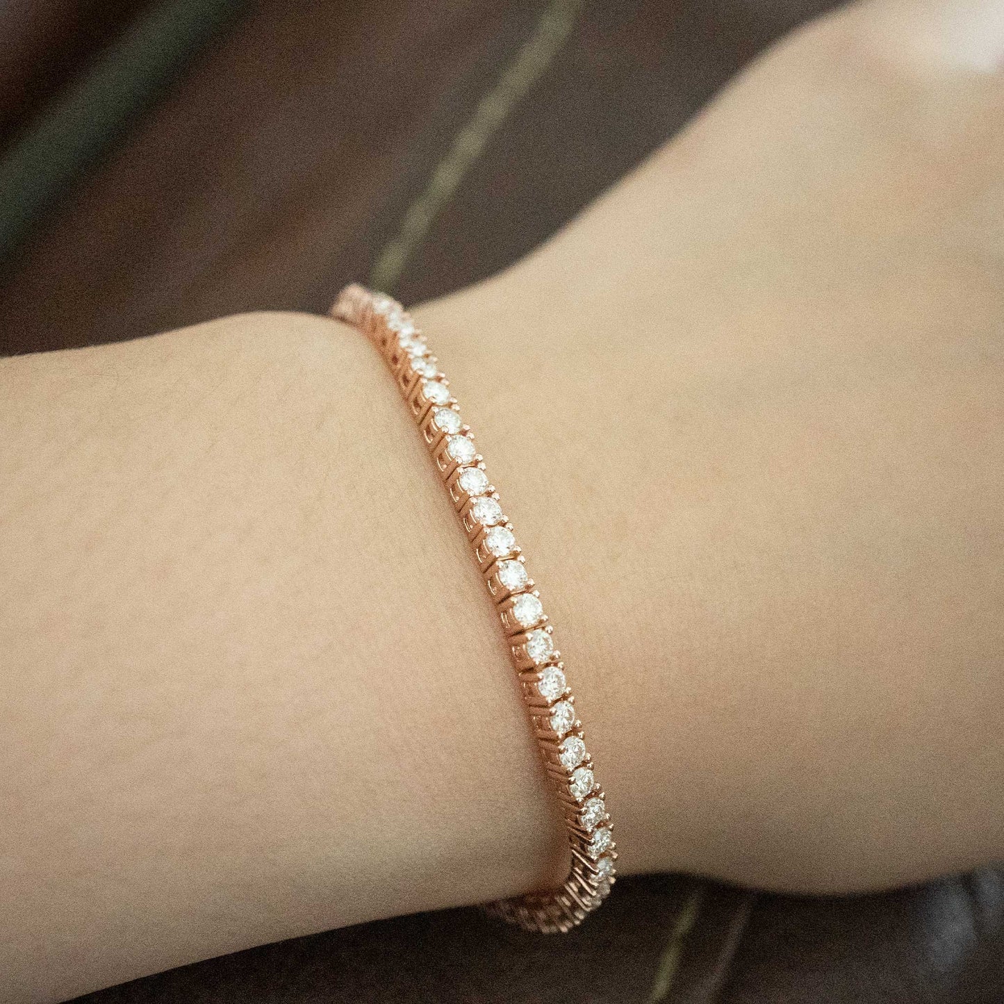 Moissanite Tennis Bracelet