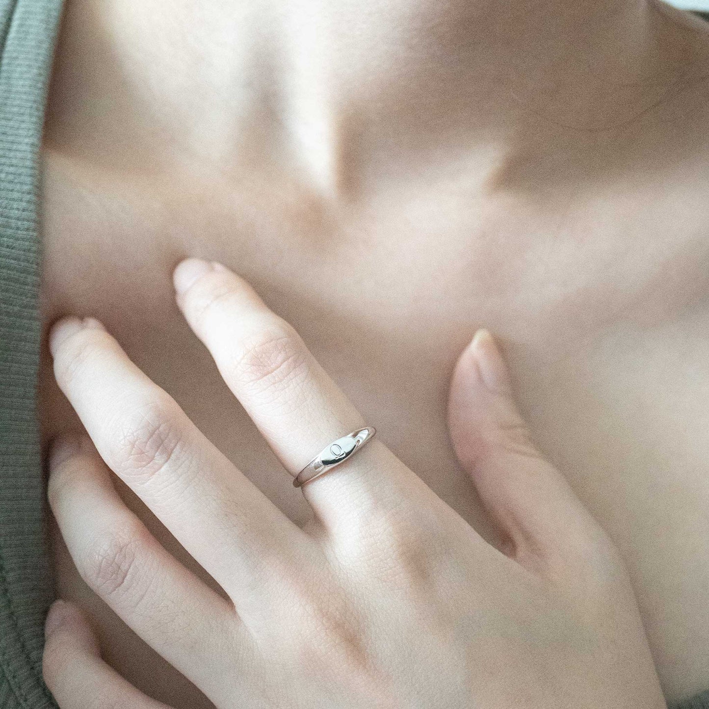 Solid Gold Signet Ring