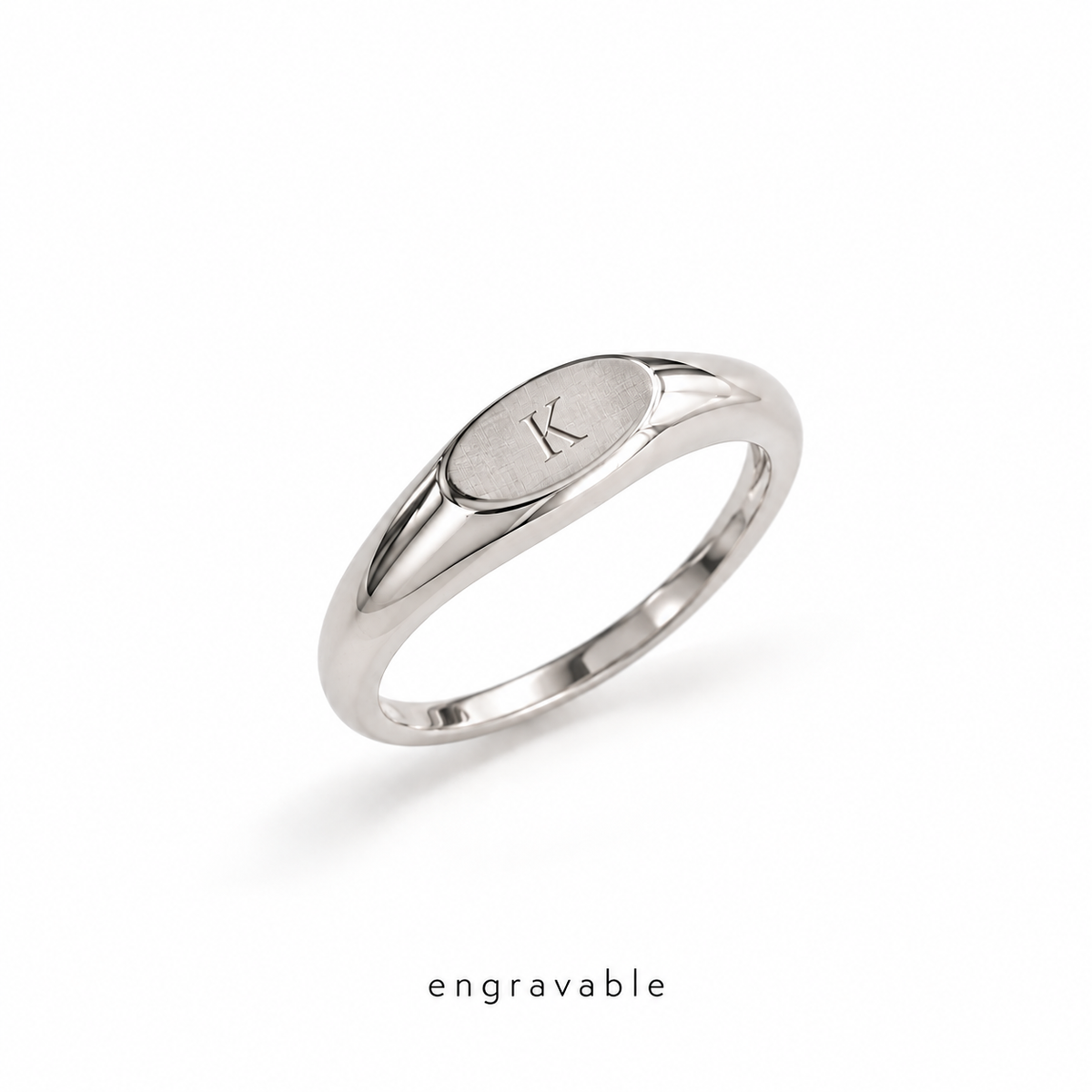 Solid Gold Signet Ring