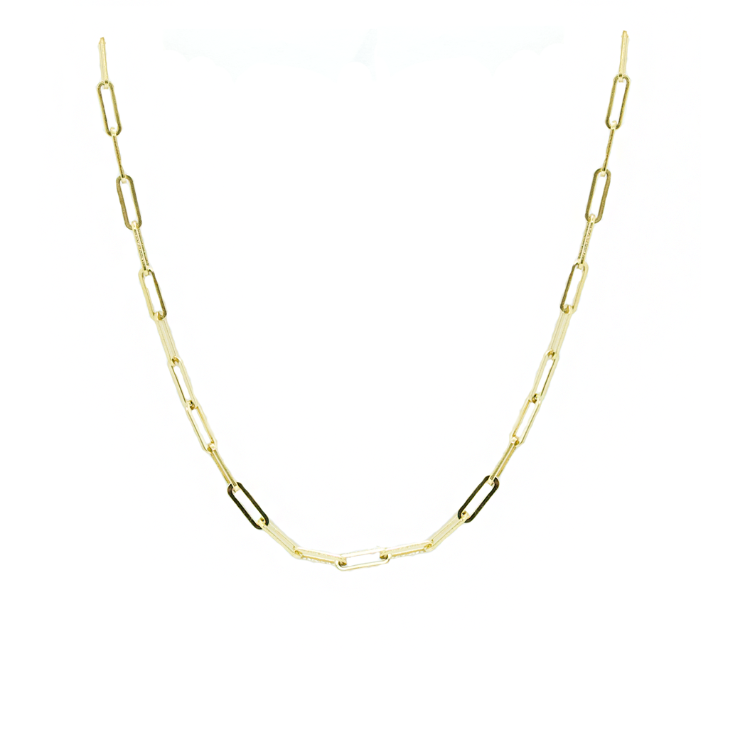 Gold Briana Link Necklace - justinejewellery